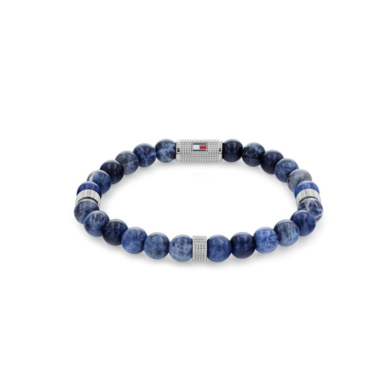 Pulsera Tommy Hilfiger acero bolas azules 2790436