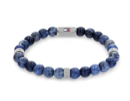 Pulsera Tommy Hilfiger acero bolas azules 2790436
