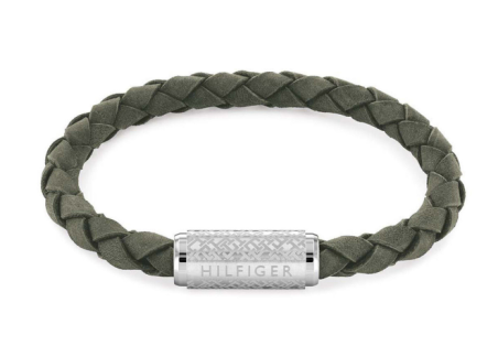 Pulsera Tommy Hilfiger Hombre Cuero verde 2790481