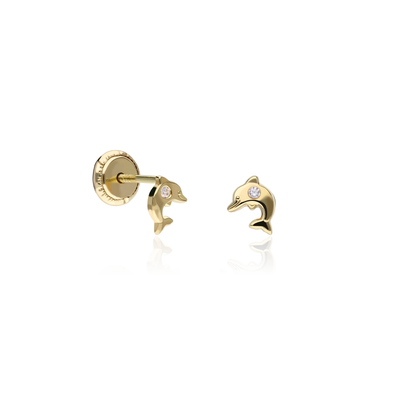 PENDIENTES "DUPIN" ORO 18K 5MM