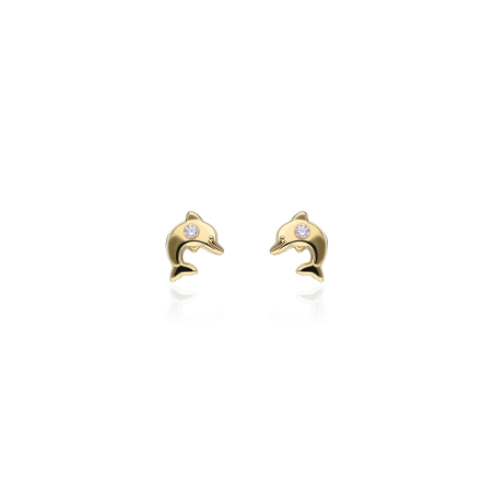 PENDIENTES "DUPIN" ORO 18K 5MM