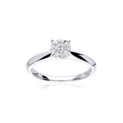 Anillo "Bompietro" Diamantes 0.27cts