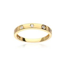 Anillo "Versa" Oro 18k y...