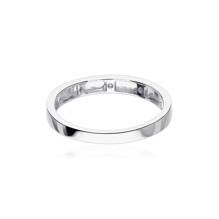 Anillo Oro 18k y Diamantes 0.11cts "Versa"