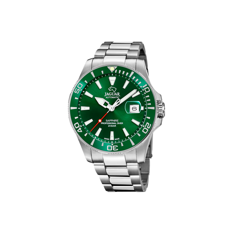 Reloj Jaguar Automático esfera verde J886/2