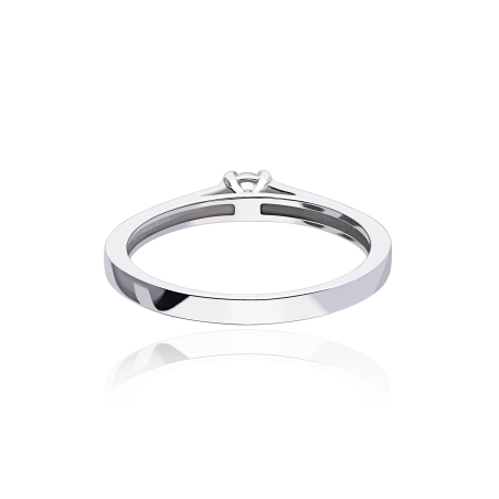 Anillo Oro 18k y diamantes 0.20cts "Acceglio"