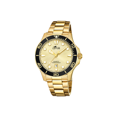 Reloj Lotus acero dorado hombre 18761/2