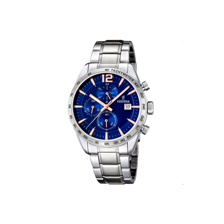 Reloj Festina Timeless Chronograph esfera azul F16759/5