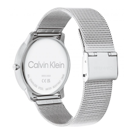 Reloj Calvin Klein Unisex Plateado Azul Analógico 25200031