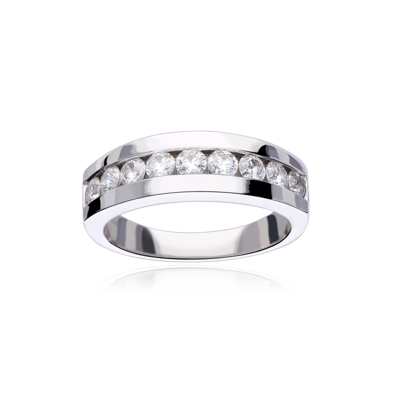 Anillo Oro 18k y diamantes 1.01cts "Muse"