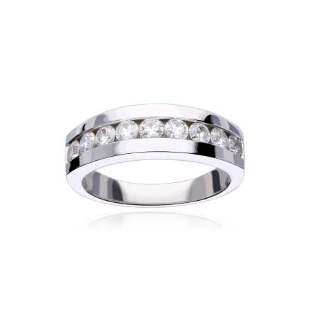 Anillo Oro 18k y diamantes 1.01cts "Muse"