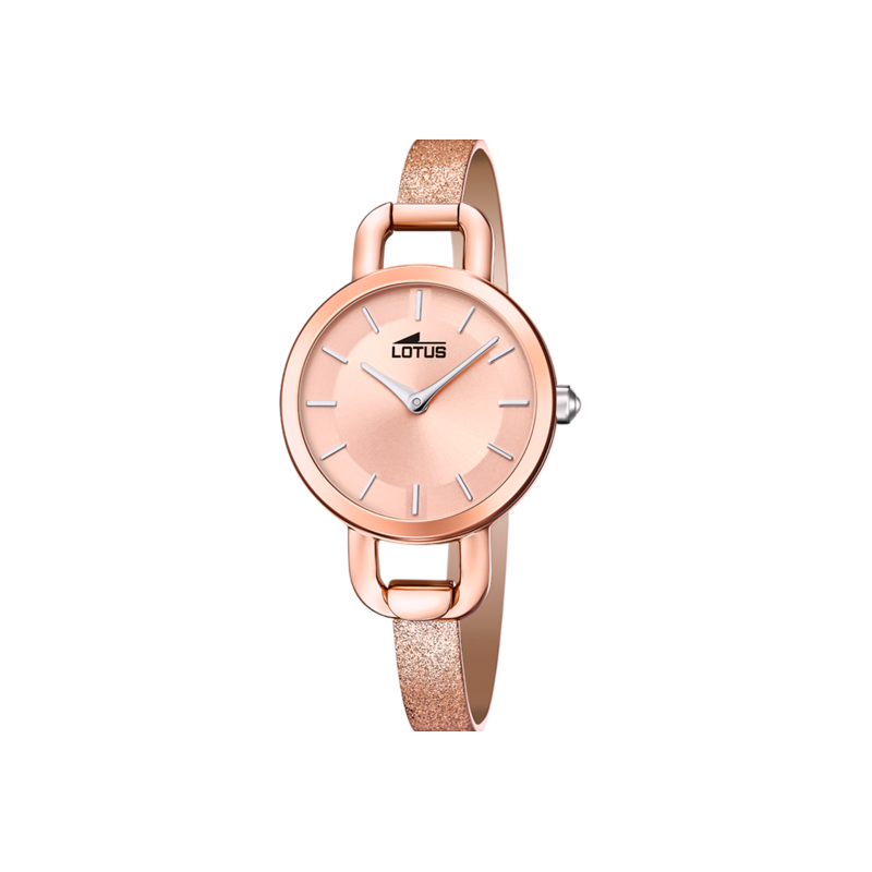 Reloj Lotus Acero Esfera Rose 18747-1