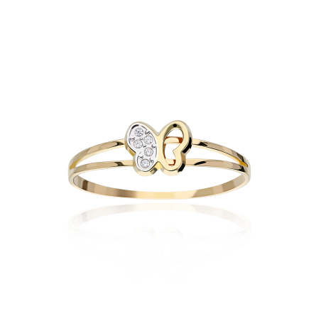 Anillo "Puket" mariposa oro 18k