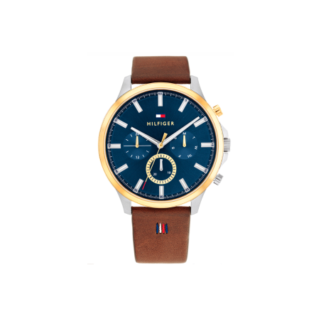 Reloj Tommy Hilfiger ryder correa piel marrón 1710496