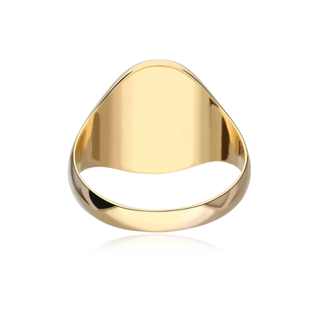 Anillo Sello Con Letra Oro 18k "Ralph"