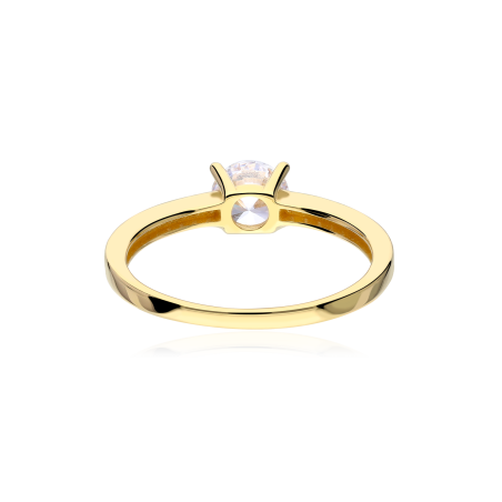 Anillo "Borgiallo" Oro 18k y circonitas