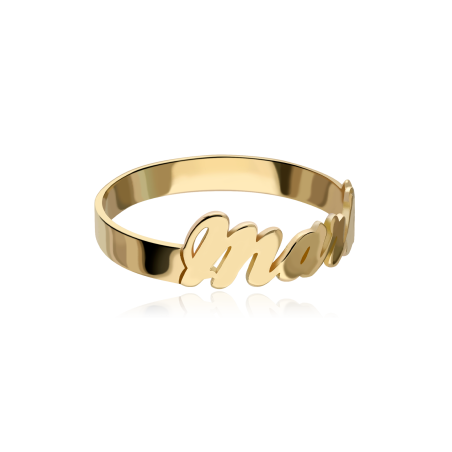 Anillo personalizable Oro 18k "Funza"