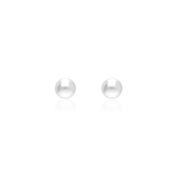 Pendientes oro 18k y perlas cultivadas "Single Pearl"