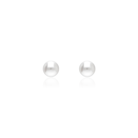 Pendientes oro 18k y perlas cultivadas "Single Pearl"