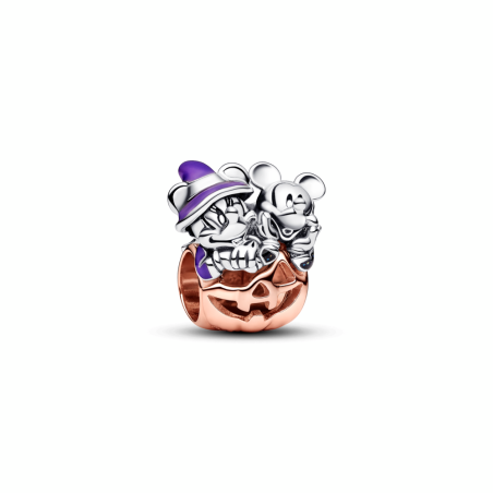 Charm Pandora Calabaza Halloween Mickey Mouse & Minnie Mouse 782816C01