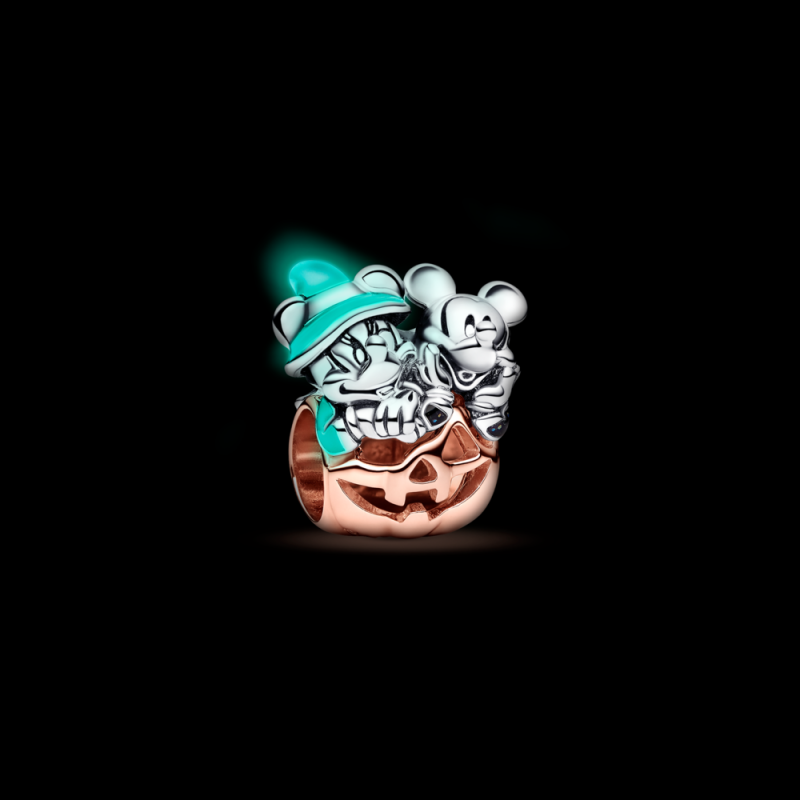 Charm Pandora Calavera Brillante Brillo en la Oscuridad 792811C01 ...