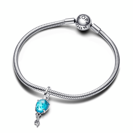 Charm Pandora Colgante Globo Cristal Murano Azul 792792C01