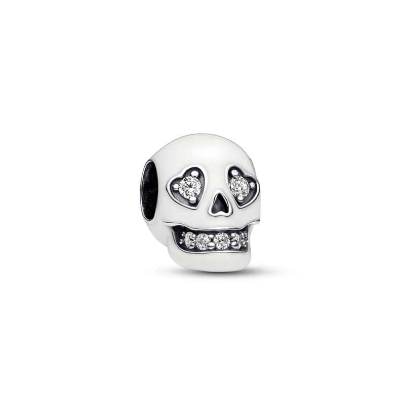 Charm Pandora Calavera Brillante Brillo en la Oscuridad 792811C01