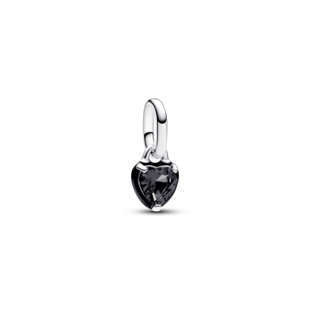 Charm Pandora ME Mini Colgante Chakra Corazón Negro 793042C01