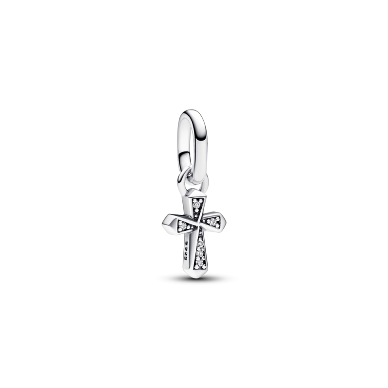 Charm Pandora ME Mini Colgante Cruz Brillante 793044C01