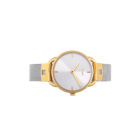 Reloj Tous let mesh bicolor 000351485