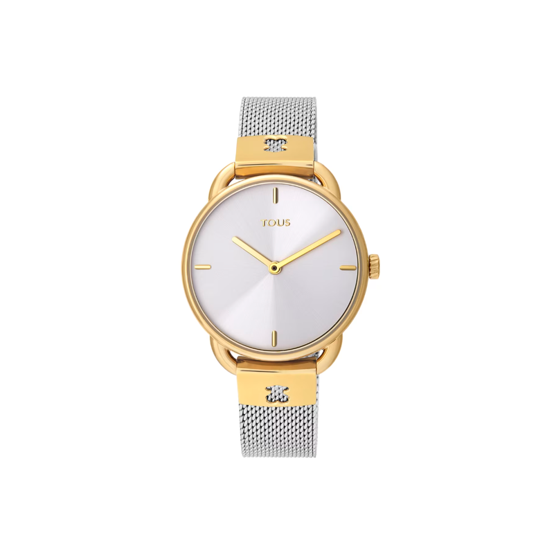 Reloj Tous let mesh bicolor 000351485