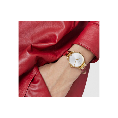 Reloj Tous let leather acero correa roja 000351470