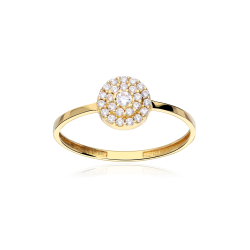 ANILLO "ROSSETTI PRO" ORO 18K Y CIRCONITAS