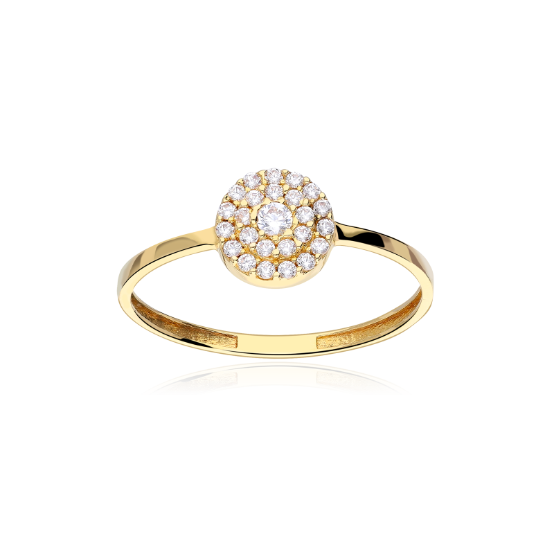 ANILLO "ROSSETTI PRO" ORO 18K Y CIRCONITAS