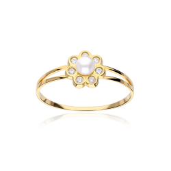 ANILLO "LETICIA" ORO 18K PERLA CULTIVADA