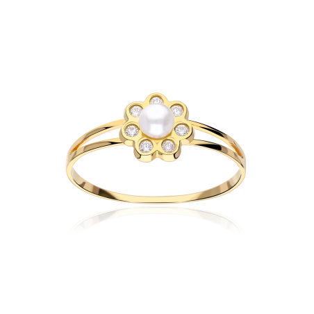 ANILLO "LETICIA" ORO 18K PERLA CULTIVADA