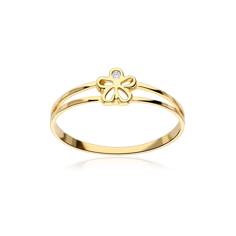 ANILLO "AVIÑON" ORO 18K Y DIAMANTE