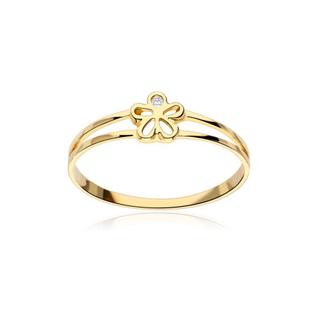 ANILLO "AVIÑON" ORO 18K Y DIAMANTE