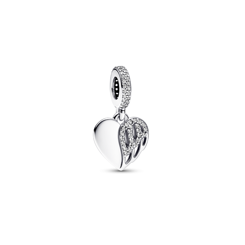 Charm Pandora Colgante Corazón y Ángel 792646C01