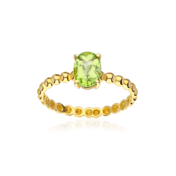 Anillo "Candy" Oro 18k y Peridoto