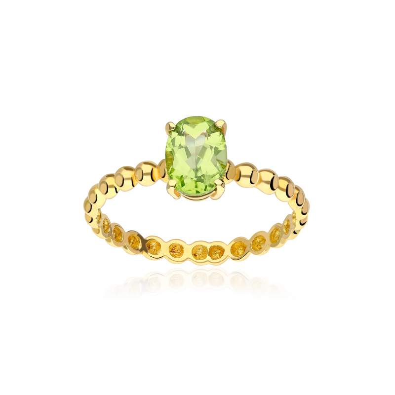 Anillo "Candy" Oro 18k y Peridoto