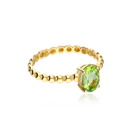 Anillo "Candy" Oro 18k y Peridoto