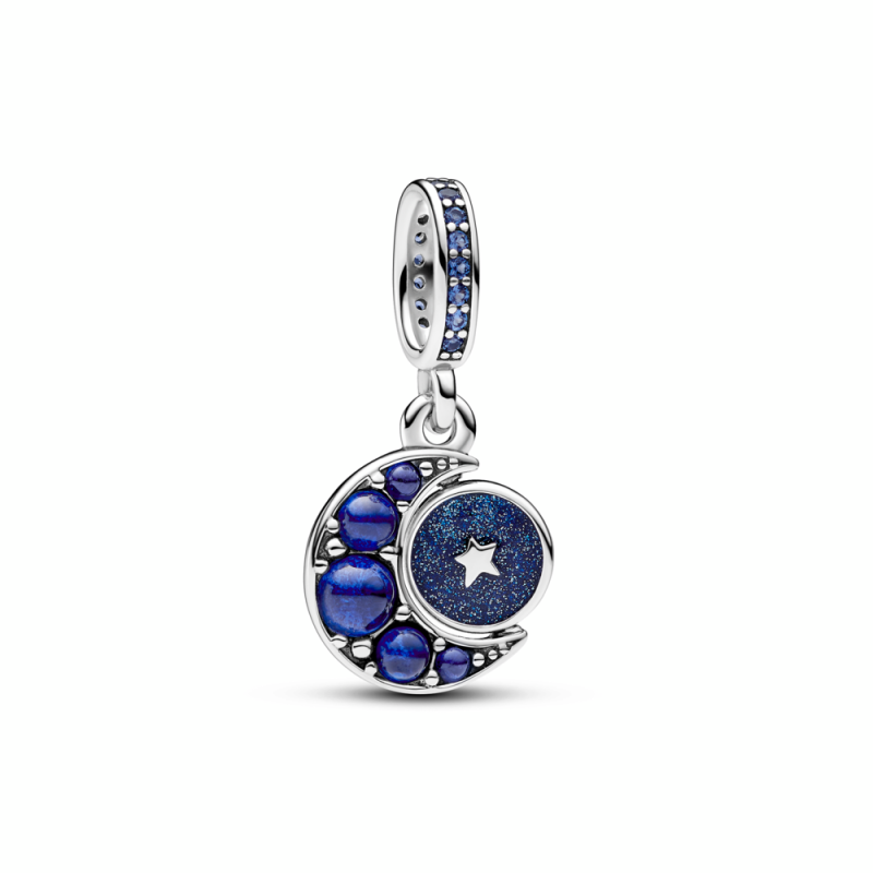 Charm Colgante Pandora Luna Brillante Giratoria 792979C01 Charm Colgante Pandora Luna Brillante Giratoria 792979C01