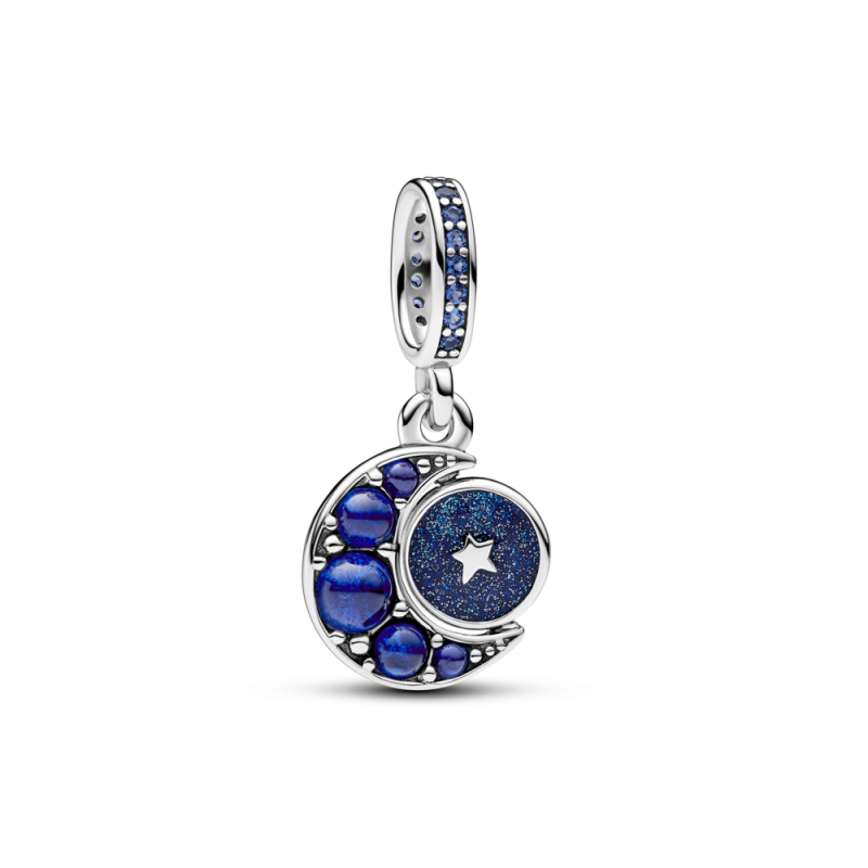 Charm Colgante Pandora Luna Brillante Giratoria​ 792979C01