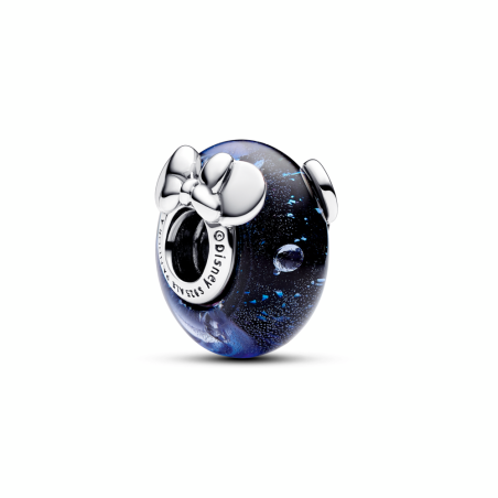 Charm Pandora Cristal de Murano Azul Mickey & Minnie 792958C01