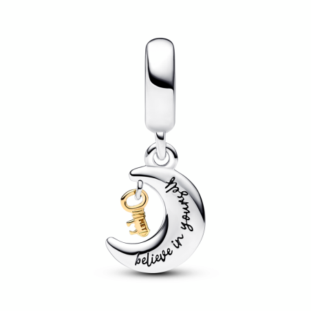 Charm Pandora Colgante oro 14k Llave & Luna 762985C01