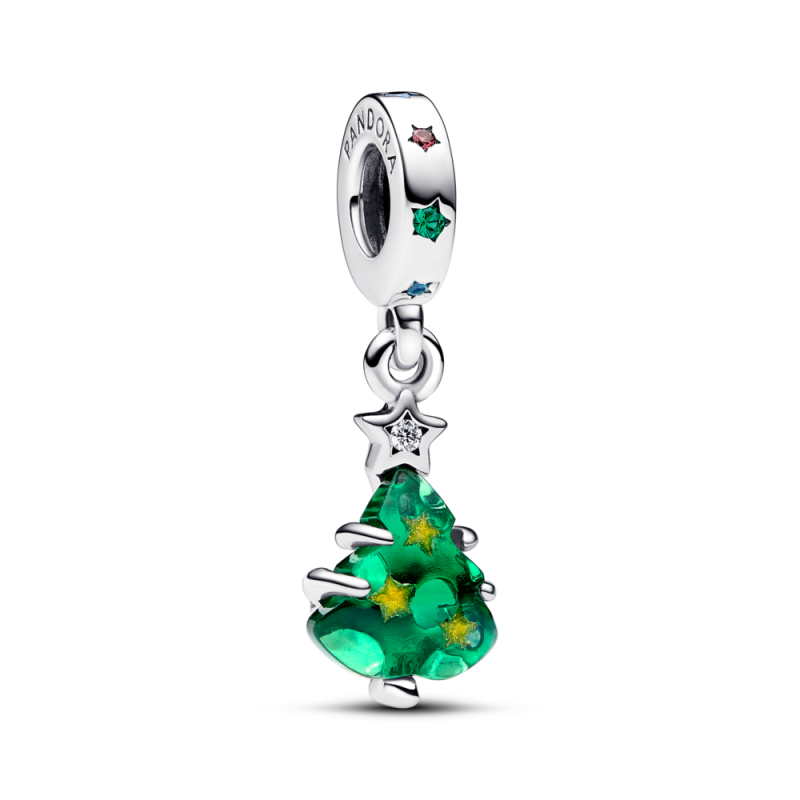 Charm Pandora Colgante Árbol de Navidad Brillante 792983C01 Charm Pandora Colgante Árbol de Navidad Brillante 792983C01