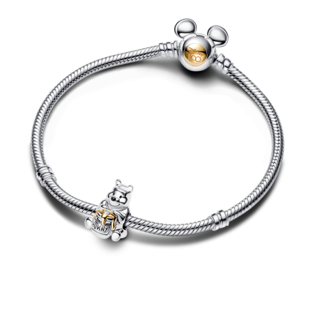 Charm Pandora Colgante Baño Oro 14k Winnie the Pooh con Diamante sintético 793029C01