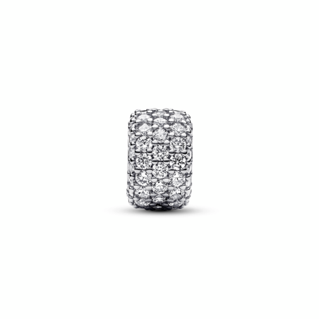 Anillo Pandora Fila Triple Brillante en Pavé​ 792820C01