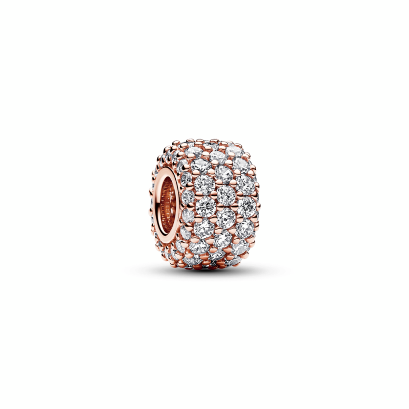 Charm Pandora Triple Brillante en Pavé​ 782820C01